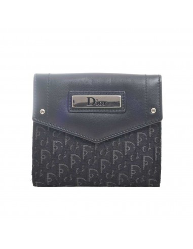 Christian Dior Trotter Bi-fold Wallet Womens Canvas Wallet (bi-fold) Black sélection de produits