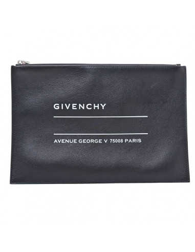 Givenchy BB6004B06J Womens Leather Clutch Bag Black Jusqu'à 80% De Réduction