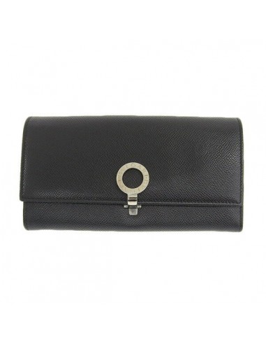 Bvlgari Bvlgari Bvlgari Mens Leather Long Wallet (bi-fold) Black Toutes les collections ici