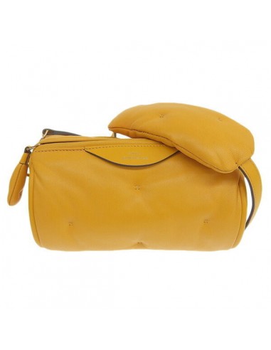 Anya Hindmarch Shoulder Bag Pouch Womens Leather PouchShoulder Bag Yellow Dans la société mordern