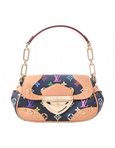 Louis Vuitton Womens HandbagShoulder Bag BlackMulti-color Jusqu'à 80% De Réduction