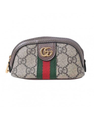 Gucci Womens GG Supreme Key Case Brown votre