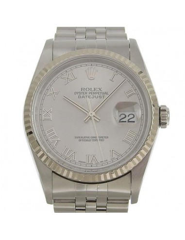 Rolex Datejust Automatic Stainless Steel Mens Watch 16234 rembourrage situé sous