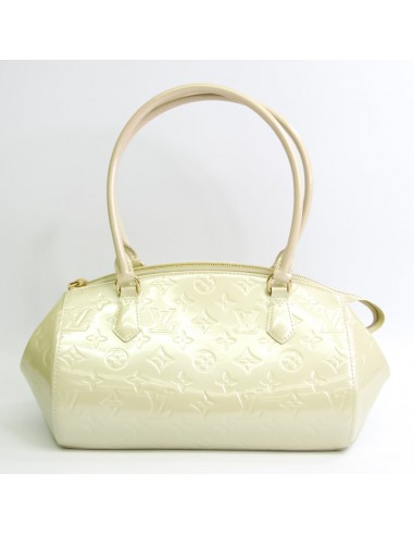 Louis Vuitton Monogram Vernis Sherwood PM M91491 Womens Tote Bag Blanc Corail de l' environnement