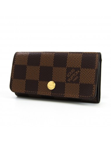 Louis Vuitton Damier Multicles 4 N62631 Unisex Damier Canvas Key Case Ebene Fin de série