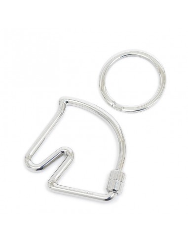 Hermes Keyring (Silver) en ligne des produits 