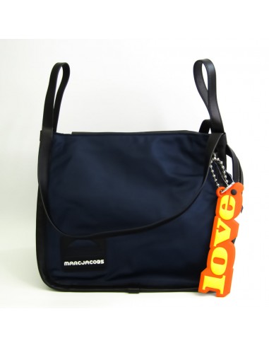 Marc Jacobs M0013670 Unisex LeatherPolyester HandbagShoulder Bag Navy Profitez des Offres !