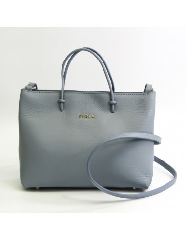 Furla Essential S Size WB00215 Women's Leather Handbag,Shoulder Bag Light Blue Amélioration de cerveau avec