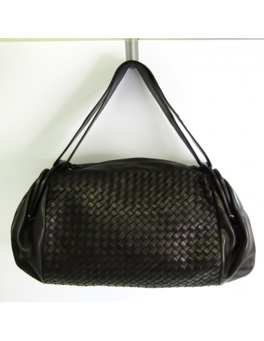 Bottega Veneta Intrecciato 10895608146EBO Unisex Intrecciato Boston BagHandbag Black france