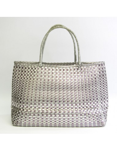 Anteprima Intreccio Womens Wire Tote Bag PinkSilver À commander