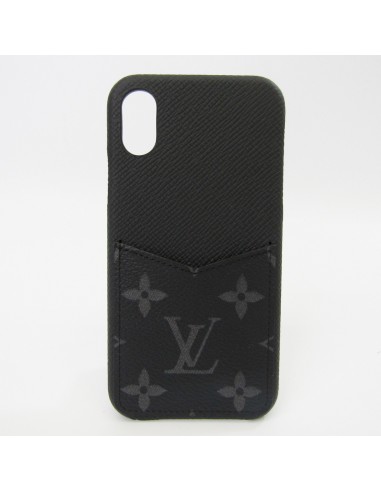 Louis Vuitton Taiga Monogram Eclipse Phone Bumper For IPhone X Monogram Eclipse,Noir IPHONE / Bumper XS M67806 Venez acheter