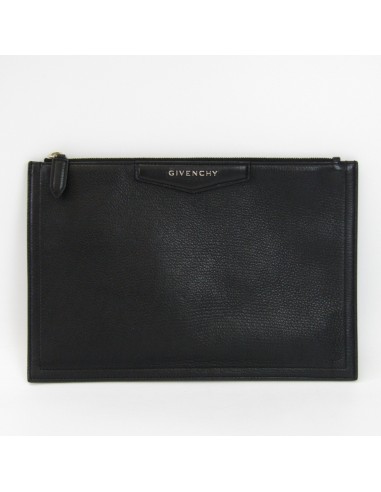 Givenchy Antigona BC06822012 Unisex Leather Clutch Bag,Pouch Black Les magasins à Paris et en Île-de-France