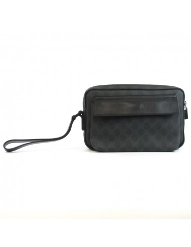 Gucci GG Plus GG Mens GG PlusPVC Clutch Bag Black l'achat 