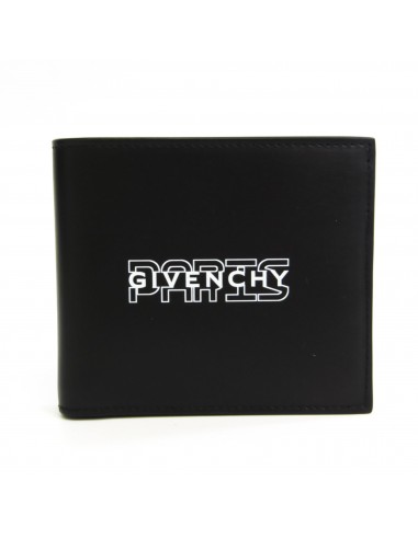 Givenchy BK60005 K0S1 Unisex Leather Bill Wallet (bi-fold) Black en ligne des produits 