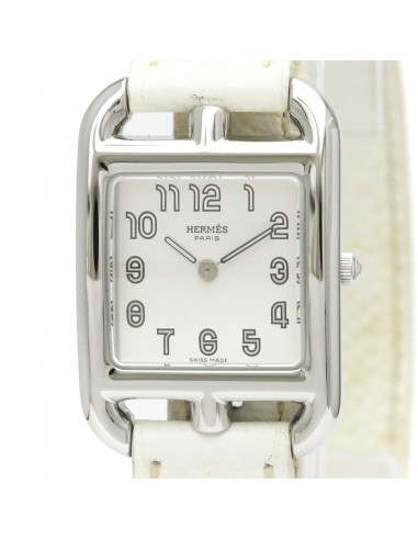 HERMES Capecod Steel Leather Quartz Ladies Watch CC1.210 Le MVP de beaucoup