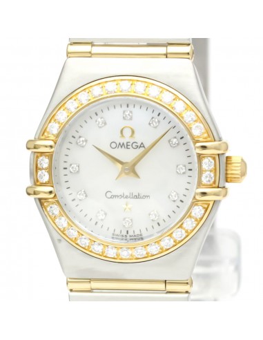 Omega Constellation Quartz Stainless SteelYellow Gold (18K) Womens Dress Watch 1267.75 l'évolution des habitudes 