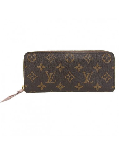 Louis Vuitton Monogram Womens PVC Long Wallet (bi-fold) Brown 2023