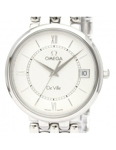 Omega De Ville Quartz Stainless Steel Mens Dress Watch 7514.31 des créatures d'habitude