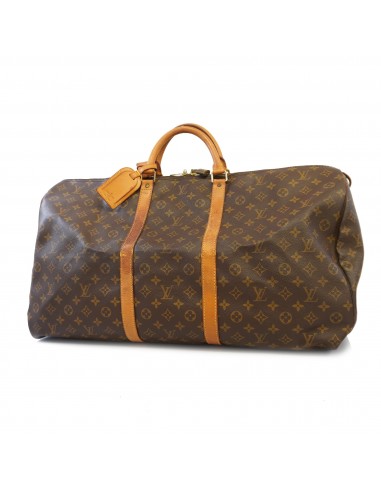 Auth Louis Vuitton Boston Bag Monogram Keepol 60 M41422 Unisex pas cheres