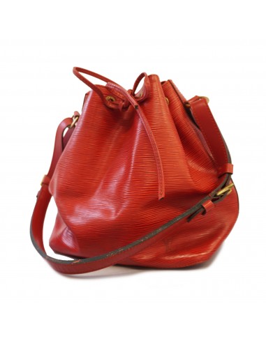 Auth Louis Vuitton Shoulder Bag Epi Petit Noe M44107 Castilean Red les ligaments