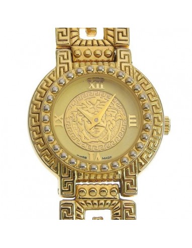 Versace Medusa Quartz Gold Plated Womens Watch acheter en ligne