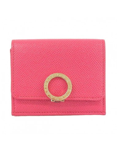 Bvlgari Bvlgari Bvlgari Womens Leather Wallet (tri-fold) Pink online