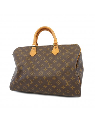 Auth Louis Vuitton Monogram Speedy 35 M41107 Womens Boston BagHandbag français