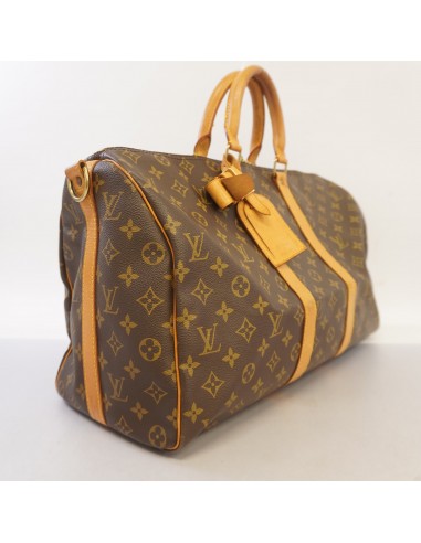 Auth Louis Vuitton Monogram Keepol Band Lier 45 M41418 Unisex Boston Bag vous aussi creer 