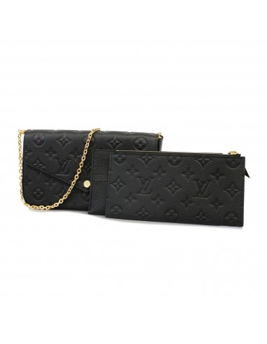 Auth Louis Vuitton Monogram Empreinte Pochette Felicy M64064 Womens Wallet chez Cornerstreet bien 