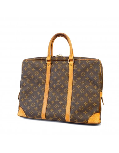 Auth Louis Vuitton Monogram Porto De Cuman Voyage M40226 Mens Briefcase le concept de la Pate a emporter 