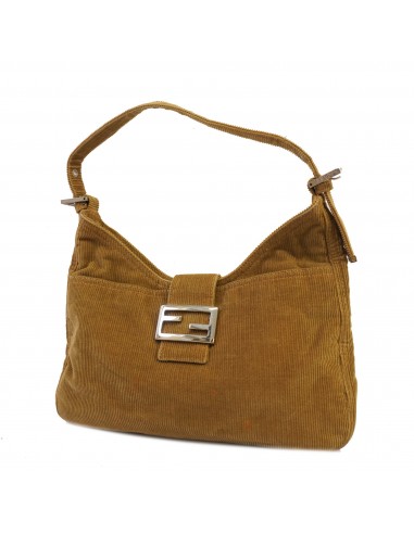 Auth Fendi Handbag Womens Cord Handbag Beige store