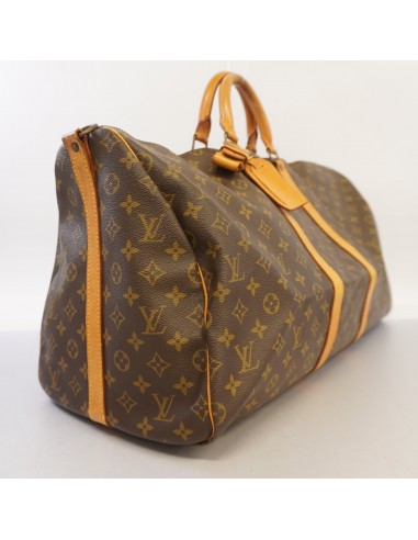 Auth Louis Vuitton Monogram Keepol Band Lier 55 M41414 Unisex Boston Bag la livraison gratuite