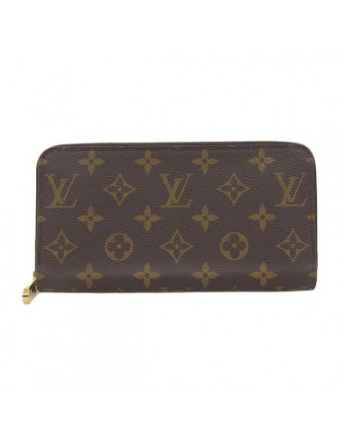 Louis Vuitton Monogram Womens Monogram Long Wallet (bi-fold) BrownRose Ballerine solde