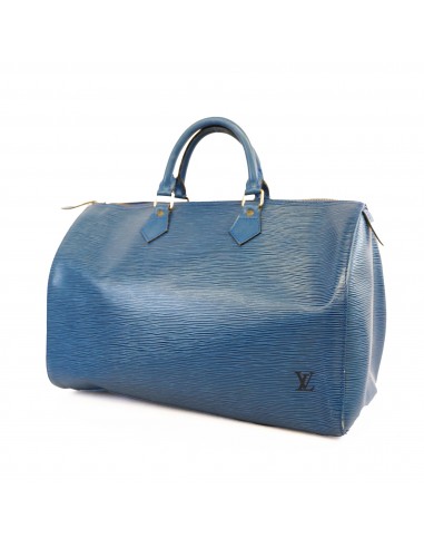 Auth Louis Vuitton Handbag Epi Speedy 35 M42995 Toledo Blue Jusqu'à 80% De Réduction