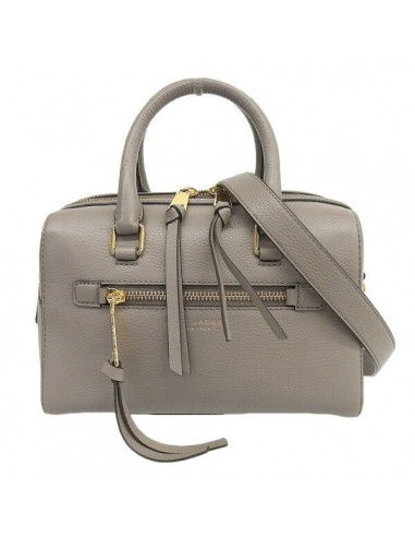 Marc Jacobs Womens Leather Handbag Gray à prix réduit toute l'année