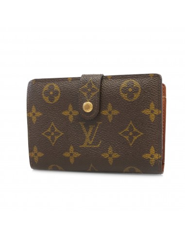 Auth Louis Vuitton Bi-Fold Wallet Monogram Portofeuil Vienova M61663 Unisex en linge