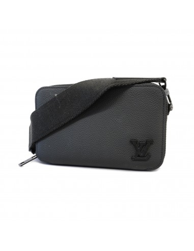 Auth Louis Vuitton Aerogram Alpha Wearable Wallet M59161 Mens Shoulder Bag la livraison gratuite