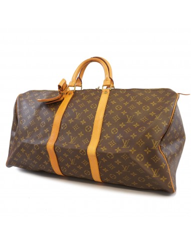 Auth Louis Vuitton Boston Bag Monogram Keepol 55 M41424 Unisex Faites des économies