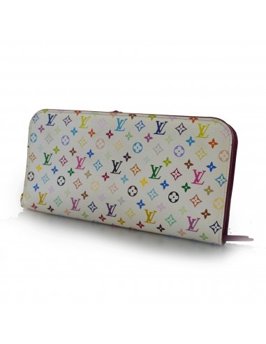 Auth Louis Vuitton Bi-Fold Wallet Monogram Multicolor Portofeuil Ansolit M93752 Bron / Fig livraison et retour toujours gratuits