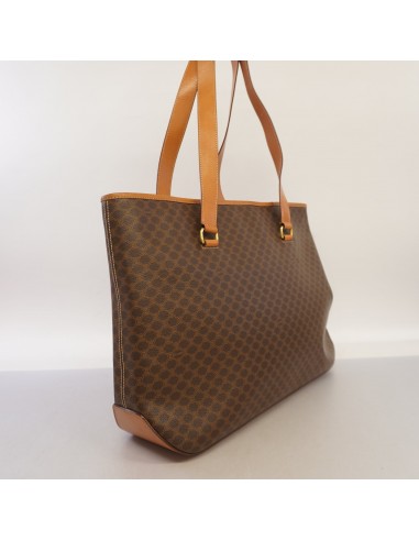 Auth Celine Macadam Tote Bag Womens PVC Tote Bag Brown 2 - 3 jours ouvrés.