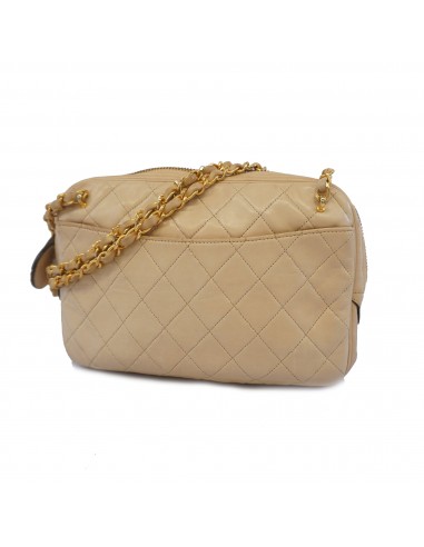 Auth Chanel Shoulder Back Matrasse Chain Shoulder Beige Gold Metal s'inspire de l'anatomie humaine