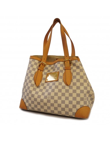 Auth Louis Vuitton Damier Azur Hampstead MM N51206 Womens HandbagTote Bag 50-70% off 