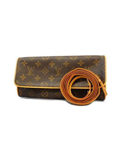 Auth Louis Vuitton Monogram Pochette Twin GM M51852 Womens Shoulder Bag Livraison rapide