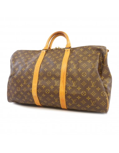 Auth Louis Vuitton Monogram Keepol 50 M41426 MenWomenUnisex Boston Bag en ligne