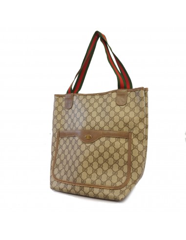 Auth Gucci Sherry Line Tote Bag 39 02 003 Womens GG Supreme Tote Bag Beige de la marque