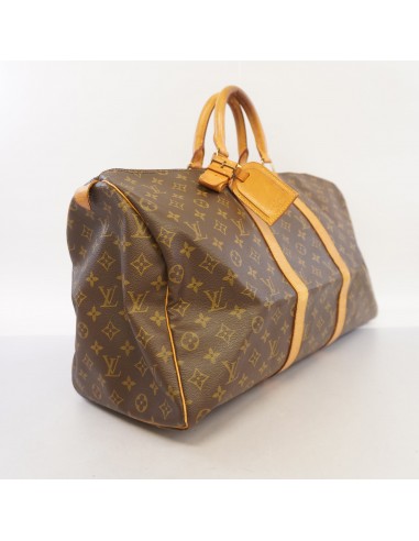 Auth Louis Vuitton Monogram Keepol 50 M41426 MenWomenUnisex Boston Bag Véritable concentré