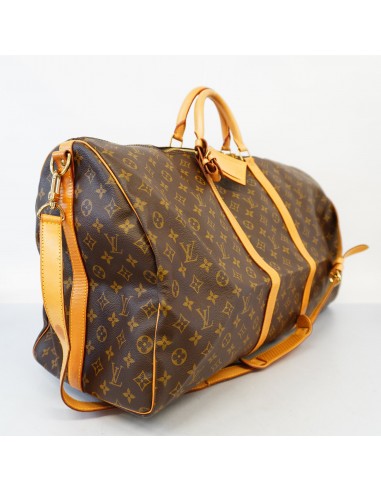 Auth Louis Vuitton Monogram Keepall Bandolier 60 M41412 MenWomenUnisex Boston BagHandbag pas cheres