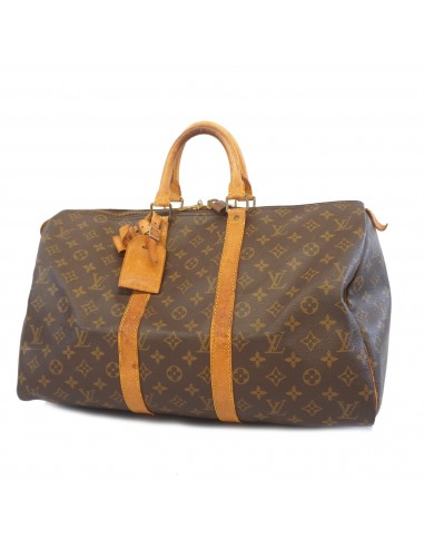 Auth Louis Vuitton Monogram Keepol 45 M41428 MenWomenUnisex Boston BagHandbag Jusqu'à 80% De Réduction