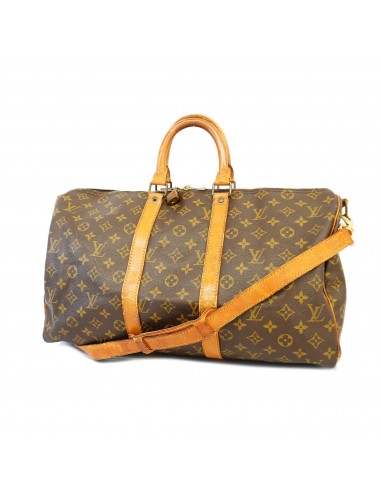 Auth Louis Vuitton Monogram Keepol Band Lier 45 M41418 MenWomenUnisex Boston BagHandbagShoulder Bag Découvrez la collection