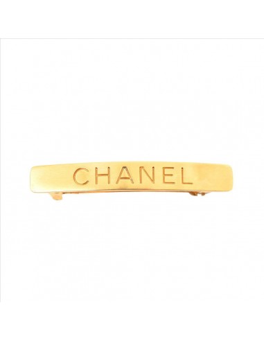 Chanel Hair Clip Accessories Metal Womens Barrette Gold 50-70% off 